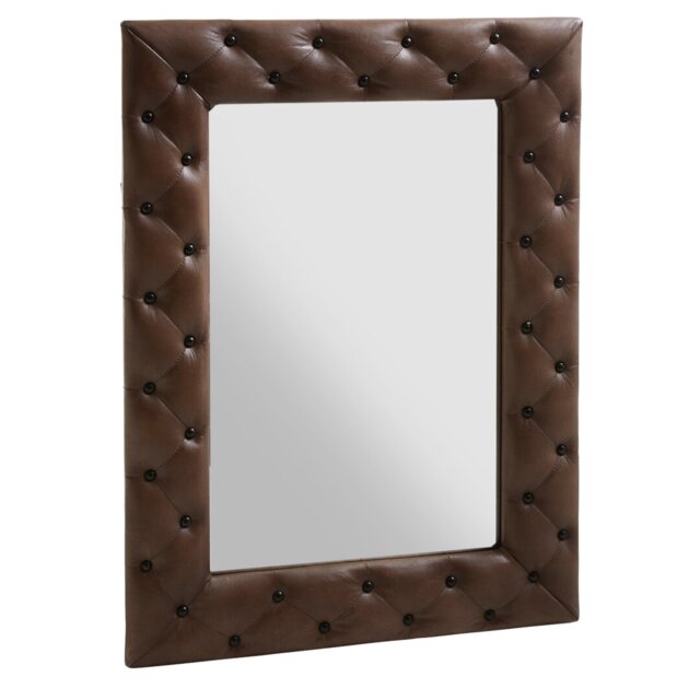 Scheel Leather Wall Mounted Full Length Mirror