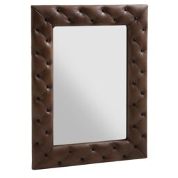 Scheel Leather Wall Mounted Full Length Mirror