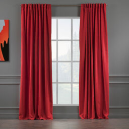 Blackout Thermal with Liner Extra Long & Extra Wide Decorative Curtain Single Panel