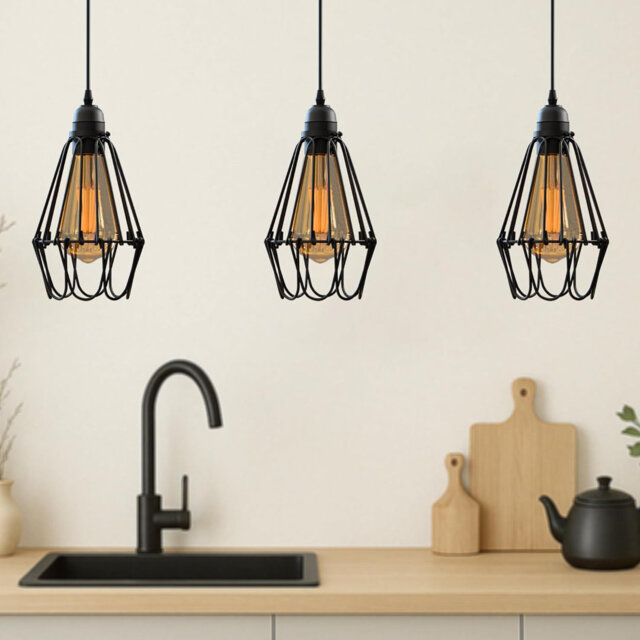 Annjelica 10cm H x 10cm W Metal Empire Lamp Shade