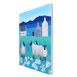 AILSA BLACK Traditional Wall Decor on Ceramic
