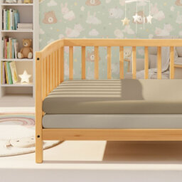 Cotton Blend 2 - Piece Cot Fitted Sheet