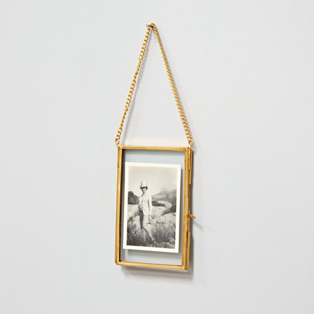 Gold Metal Picture Frame