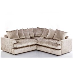 Terry 5 Seater Velvet Corner Sofa