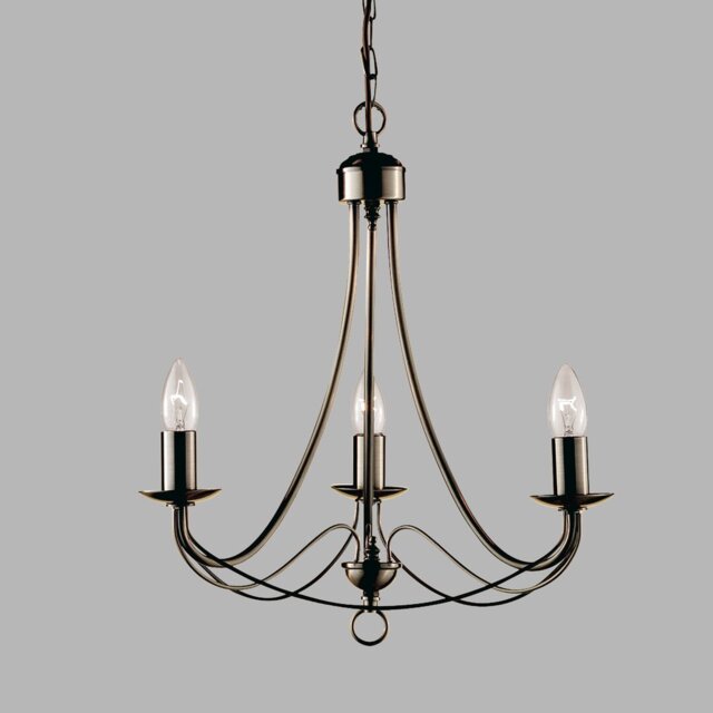 Arness 3-Light Candle Style Chandelier