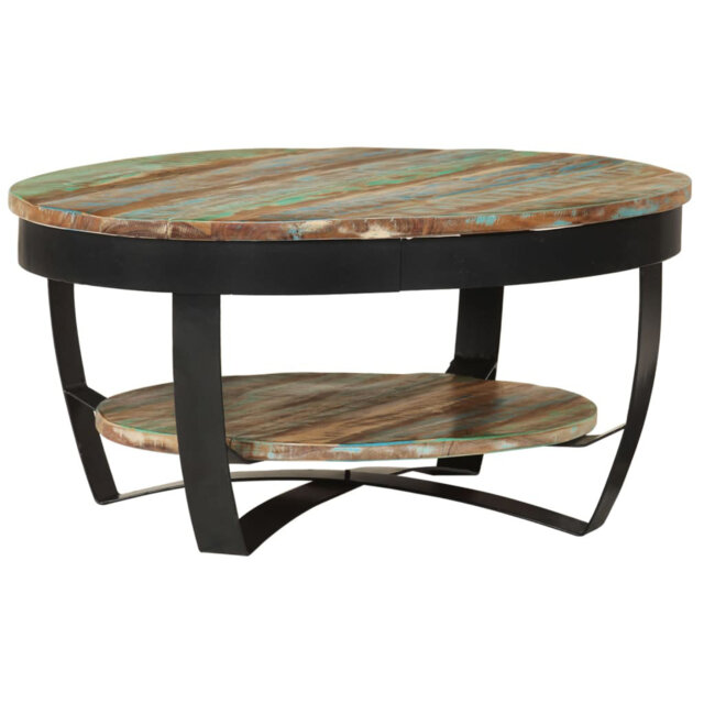 Pinehurst Solid Wood Cross Legs Coffee Table with Storage