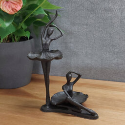 Christina BALLET PAIR Iron Figurine 21cm