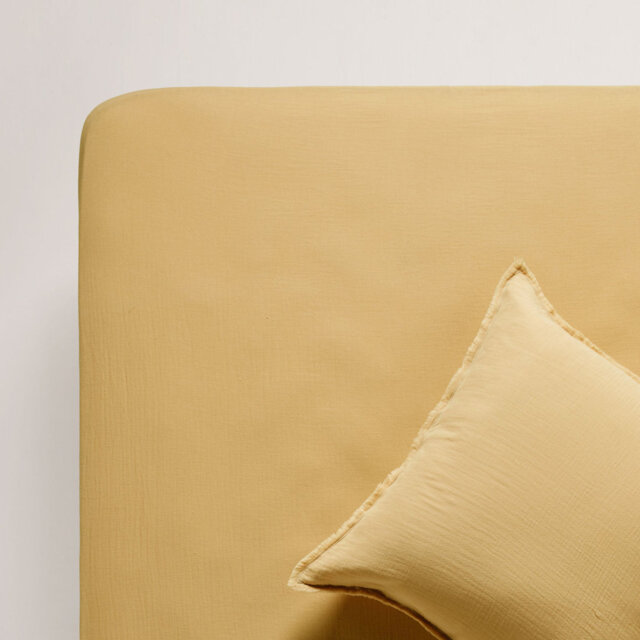 100% Cotton Plain Weave / Muslin Fitted Sheet