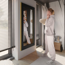 Particle Board Mirror