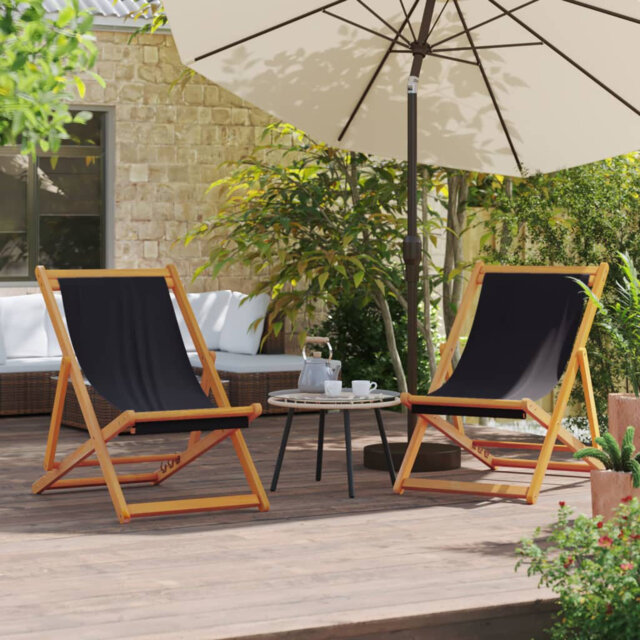 Folding Beach Chair Outdoor Chair Garden Beach Fabric And Wooden Frame