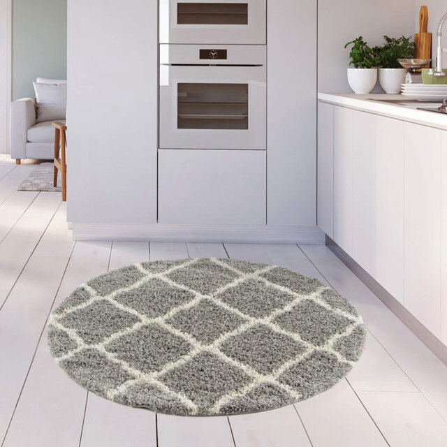 Myshaggy Collection Rugs Moroccan Design in Grey
