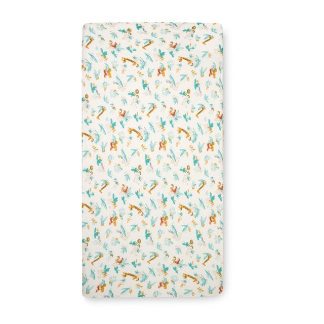 Tutti Bambini Cot Fitted Sheets 2Pk- Run Wild