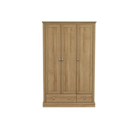 DEVON 3 DOOR 2 DRAWER TRIPLE WARDROBE