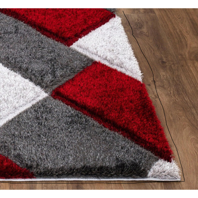 Modern Stylish Large Shaggy Rug Hallway Runner Living Room Bedroom Area Rug Carpet Mat
