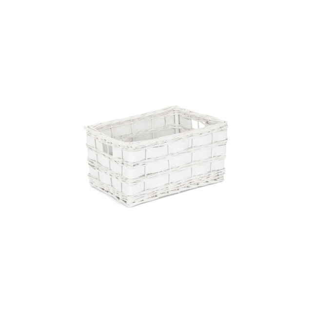 Wicker Scandi Style Storage Basket