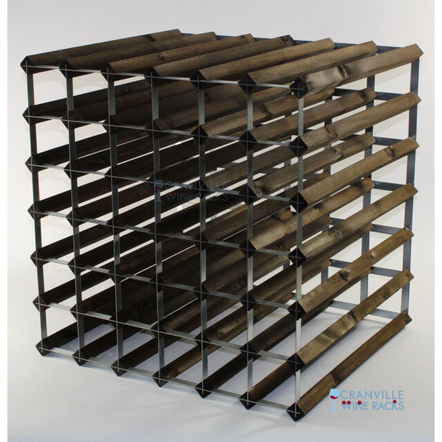 Paonia 84 Bottle Floor Wine Bottle Rack