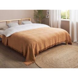 YERBENT Cotton No Pattern Bedspread