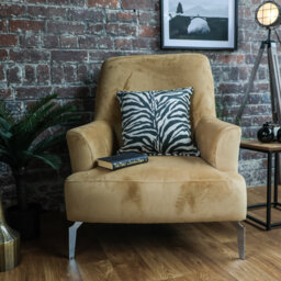 Chilhowie Velvet Armchair