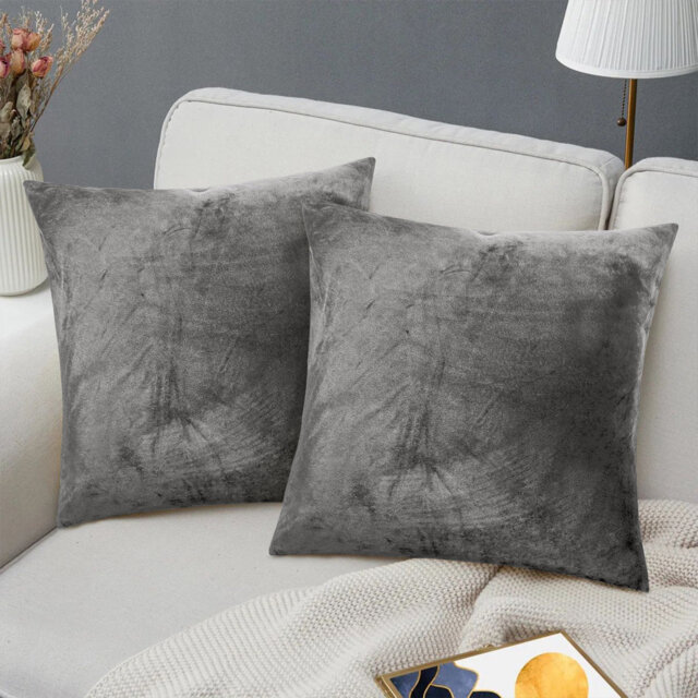 Heavy Crushed Velvet Cushion Cover