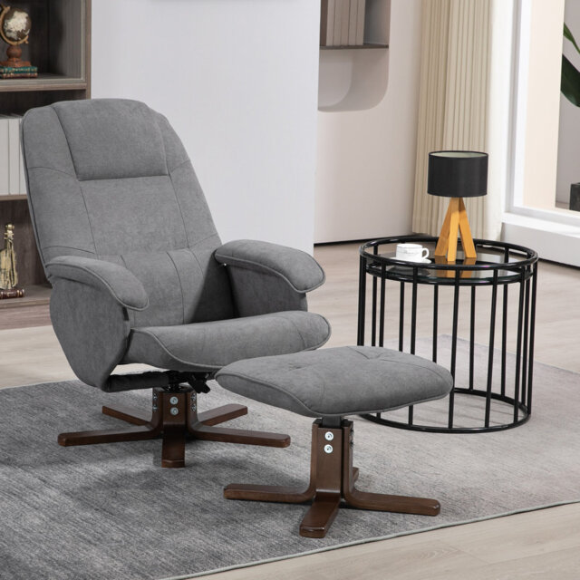 73cm Wide Standard Recliner Recliner with Ottoman