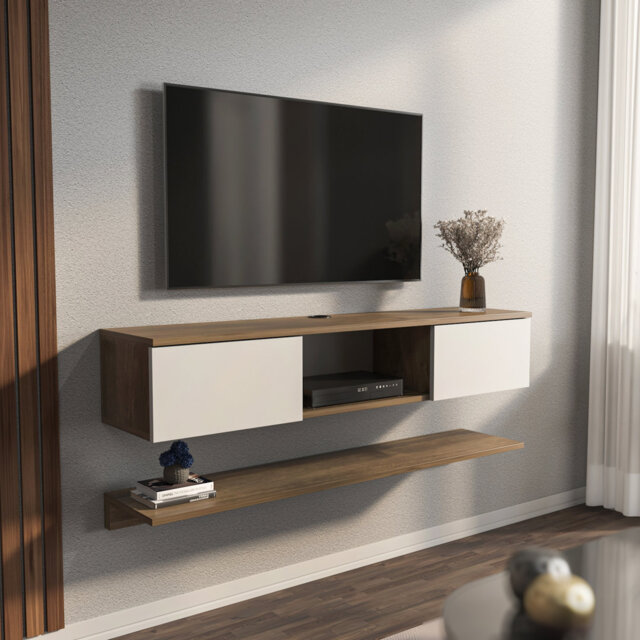 "Charlay Floating TV Stand for TVs up to 60"""
