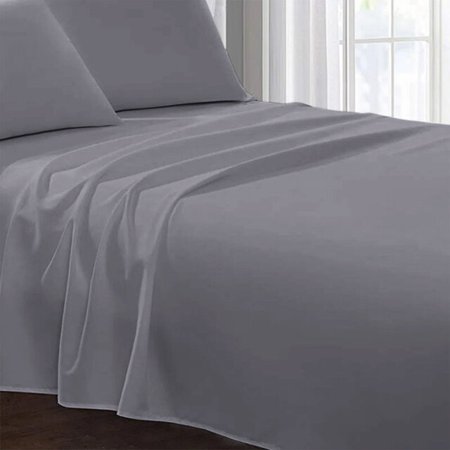 Deirdre 200 Thread Count Egyptian Certified Cotton Flat Sheet