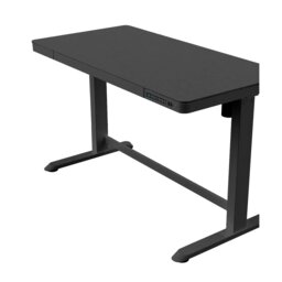 Adjustable Metal Base Standing Desk with Power Outlet