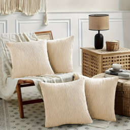 Striped Square Cushion
