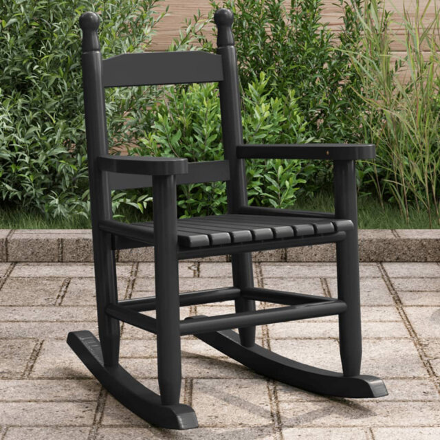 Achaia Solid Wood Rocking Chair