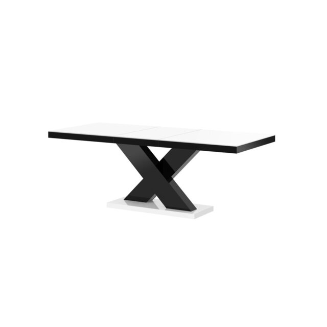 256cm Solid Oak Pedestal Dining Table
