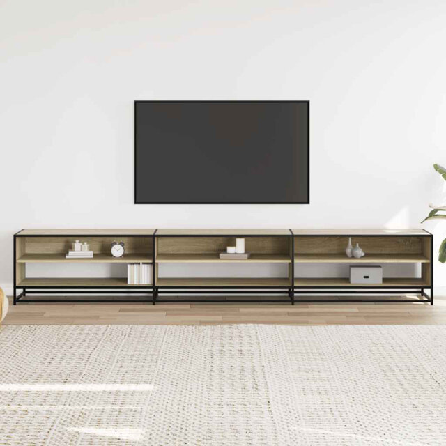 TV Cabinet Sonoma Oak 270X40x46 Cm Engineered Wood
