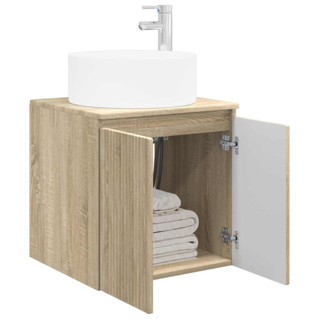 Single Bathroom Vanity with Ceramic Basin