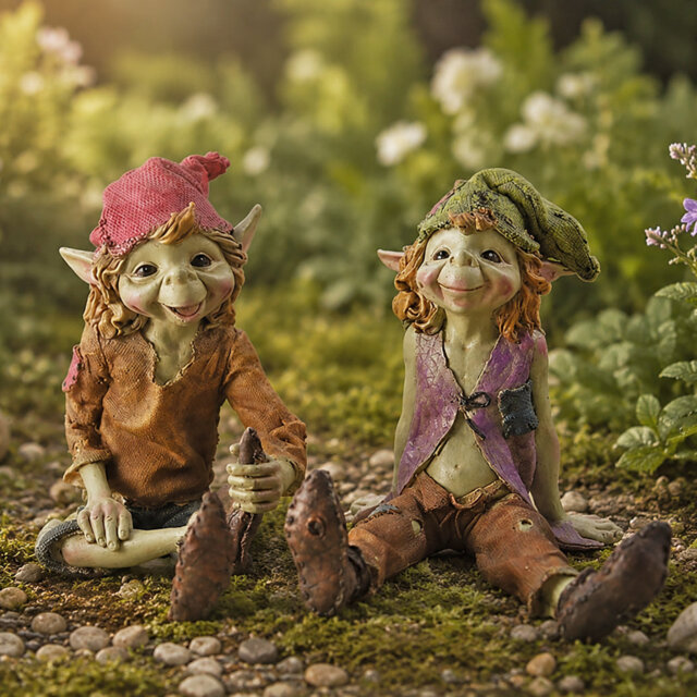 Fantasy & Sci-Fi Weather Resistant Resin Garden Statue