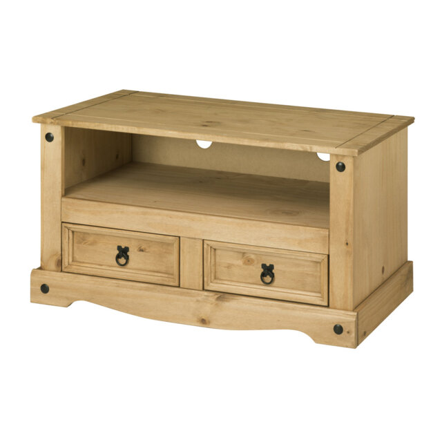"Crosspointe TV Stand for TVs up to 50"" Solid Pine"