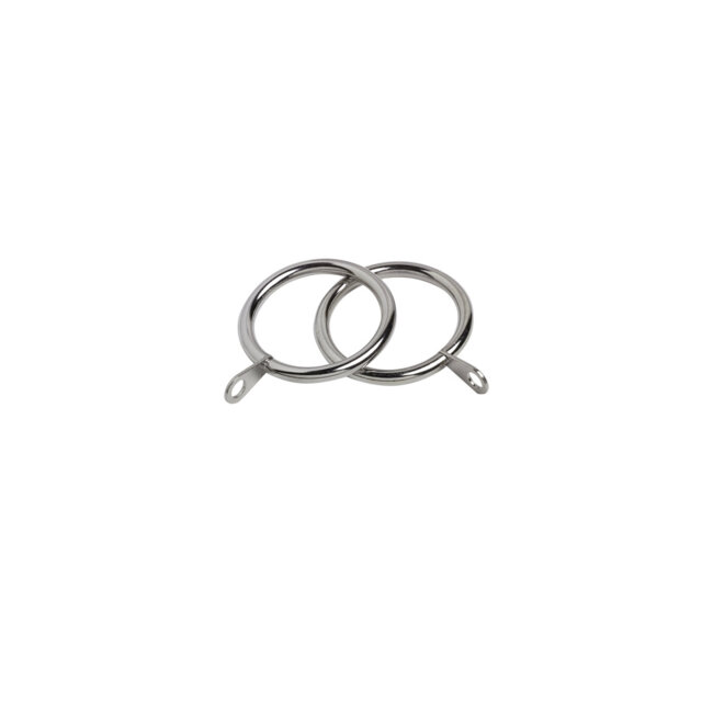 Sevki Chrome Curtain Rings