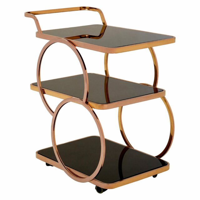 Geismar Metal Bar Cart