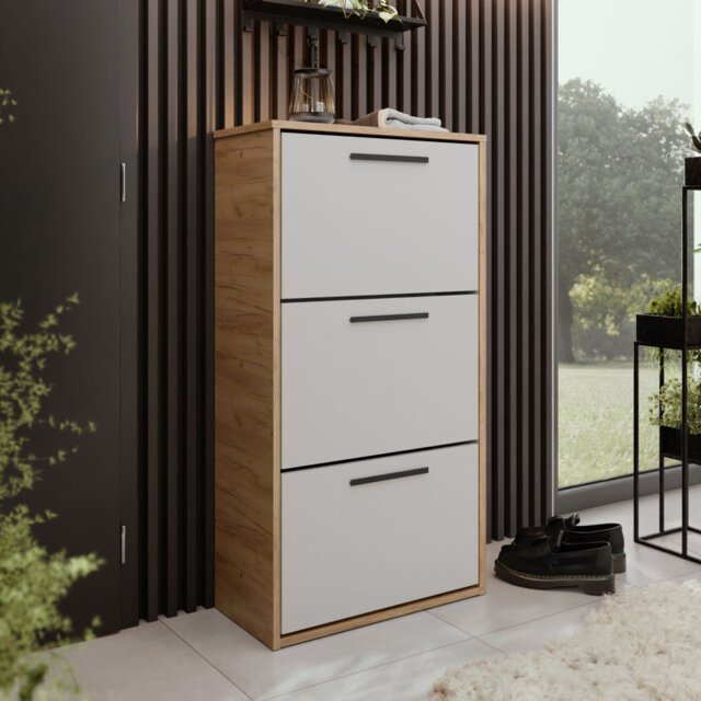 15 Pair Shoe Storage Cabinet