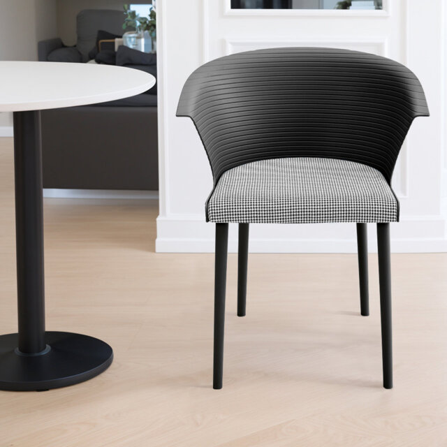 44cm H Upholstered Upholstered Back Side Chair