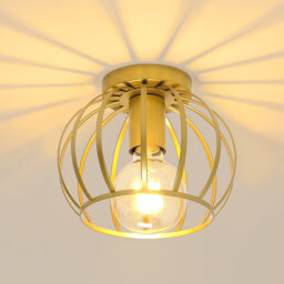 Vintage Semi Flush Mount Ceiling Light Fixture