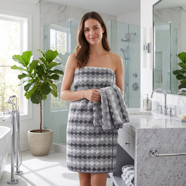 Soft 4-Piece Towel Set