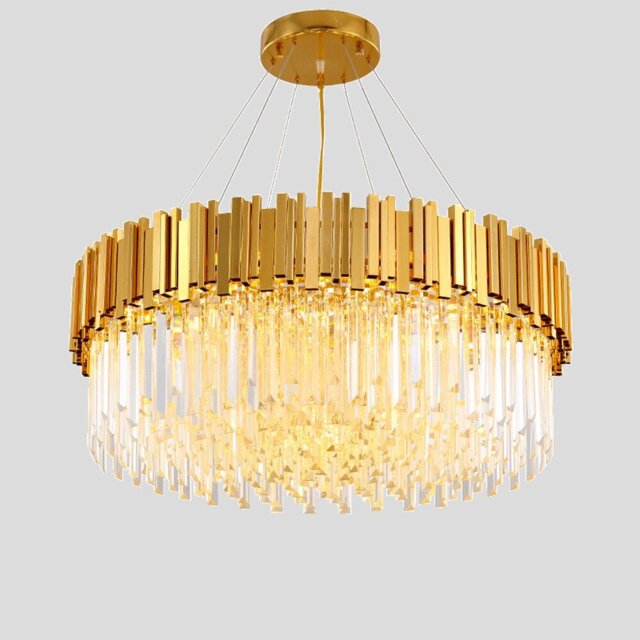 Mckee 6 - Light Crystal Chandelier