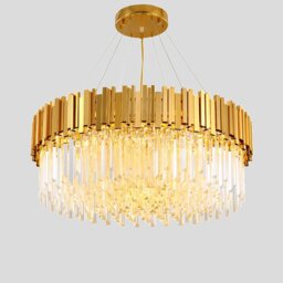 Mckee 6 - Light Crystal Chandelier
