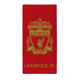 Liverpool Football Club LFC Red & Gold Towel 70x140cm