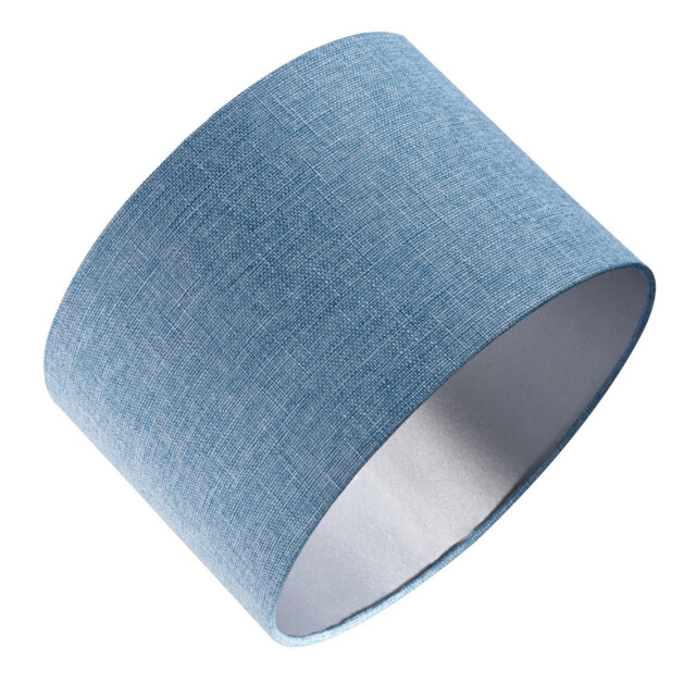 20cm H Linen Drum Lamp Shade ( Screw On )