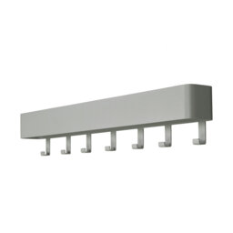Dax Play Metal Wall 7 - Hook Wall Mounted Coat Rack