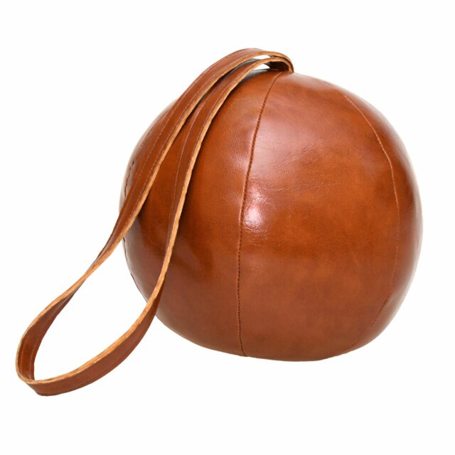 Faux Leather Door Stop
