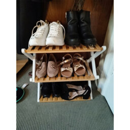 6 Pair Shoe Rack