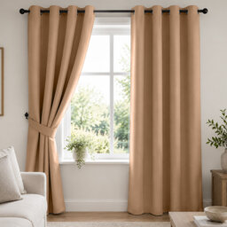 Bernards Blackout Thermal Insulated Noise Reducing Grommet Window & Door Curtain Panel