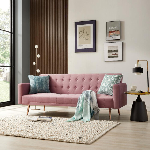 Kangley 3 Seater Clic Clac Sofa Bed