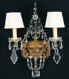 Beeler 2-Light Candle Wall Light
